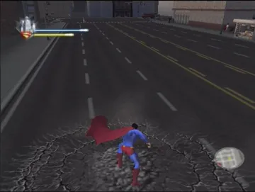 Superman Returns screen shot game playing